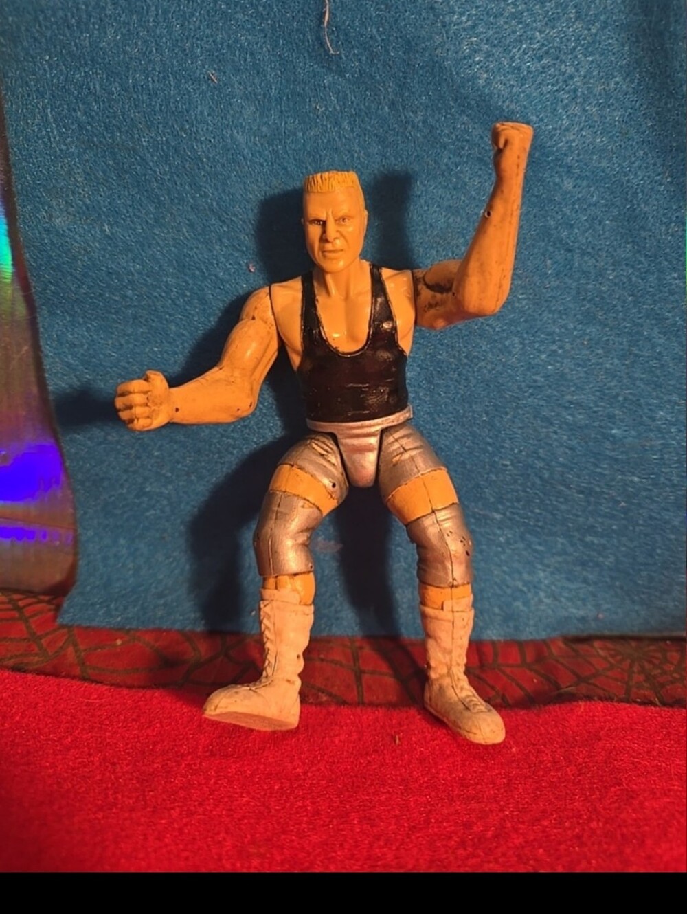 051826 JAKKS WWF JEFF JARRETT WRESTLING ACTION FIGURE 1998 WCW WWE ECW AEW TNA K